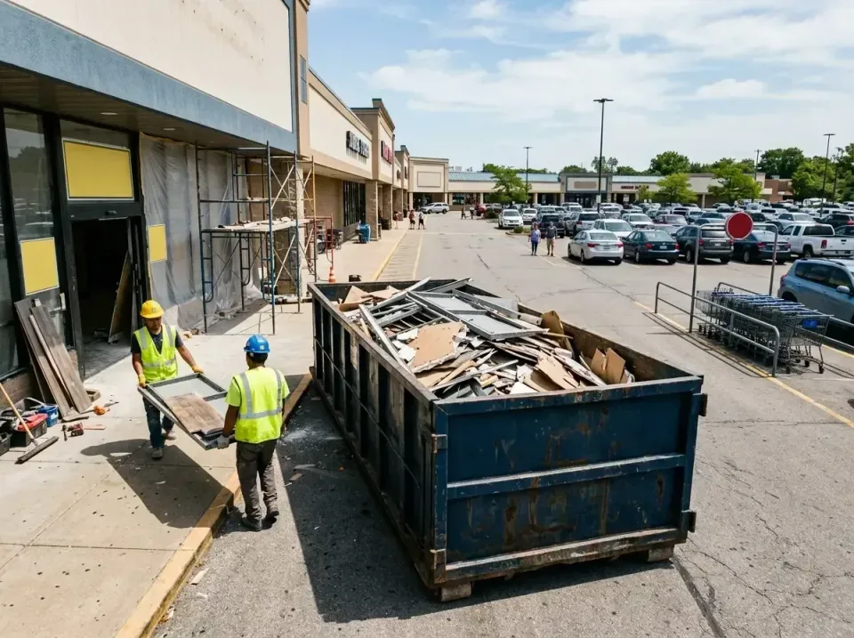 retail-store-renovation-debris-003 — frequently asked questions, Roll-off Dumpster Rentals in Wausau, WI